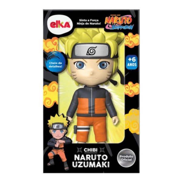 Boneco Naruro Shippuden Chibi Naruto Uzumaki Elka - Image 2