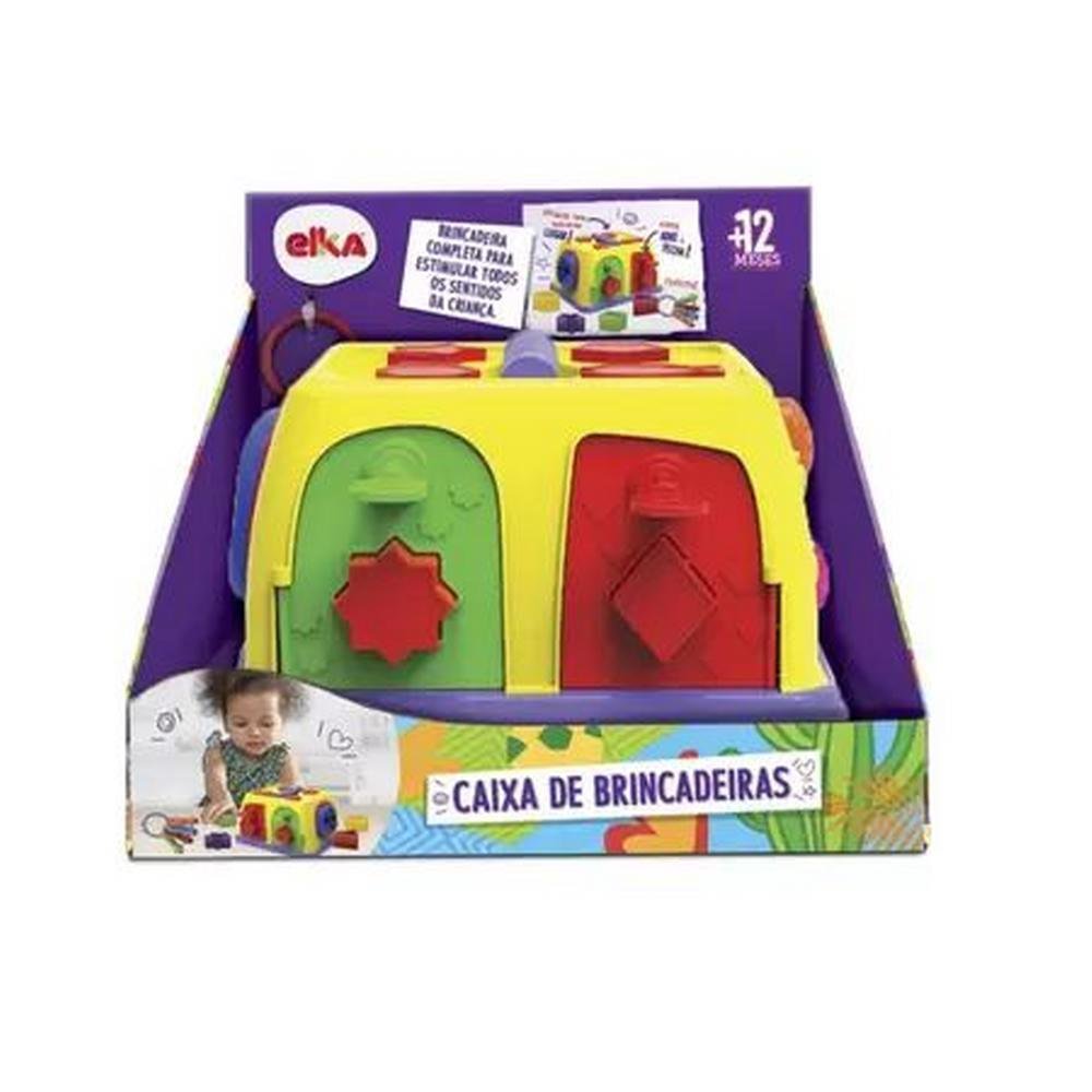 Brinquedo Infantil Caixa De Brincadeiras Elka 1135