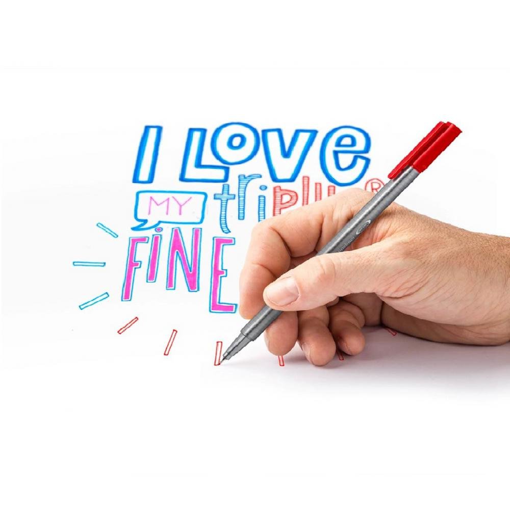 Caneta Staedtler Fineliner Triangular 0,3mm 48 Cores - Imagem 2