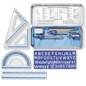 Conjunto Escolar Staedtler Compasso 10 Pecas Geometricas