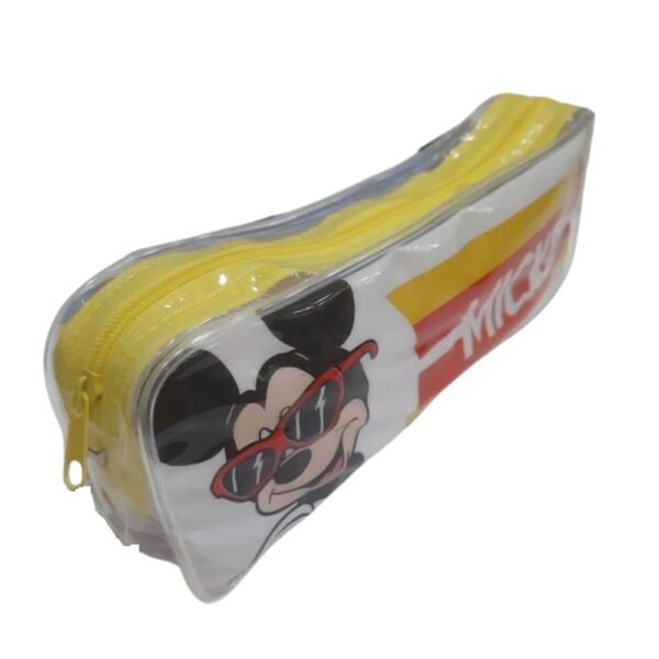 Estojo Escolar Infantil Plastico Mickey Disney VMP 951 - Imagem 2