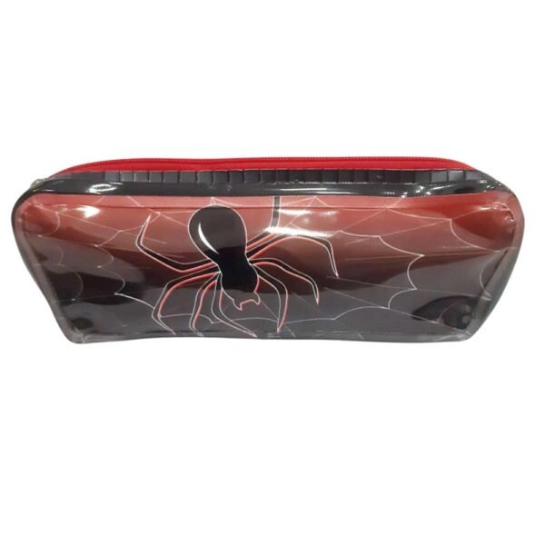 Estojo Escolar Plastico Spiking Aranha Trilharty Canoa 891 - Imagem 3