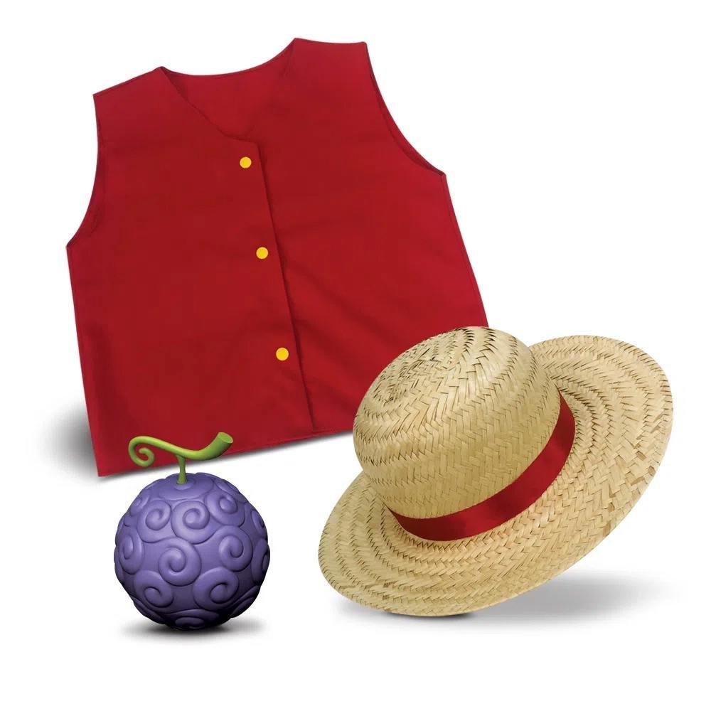 Fantasia Skin Monkey D. Luffy One Piece Elka - Imagem 3
