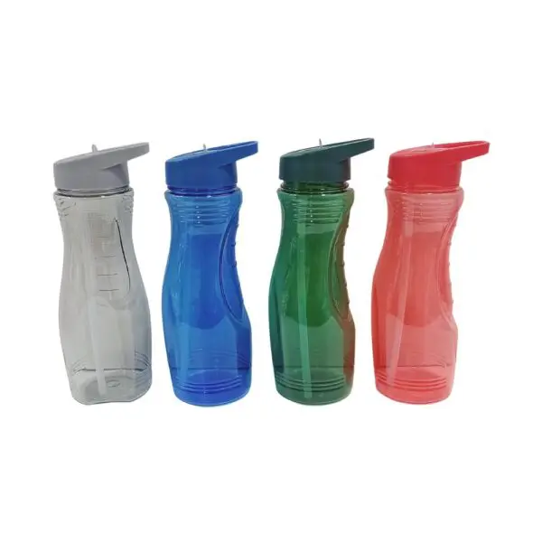 Garrafa Squeeze 700ml Sortida Com Canudo RedStar