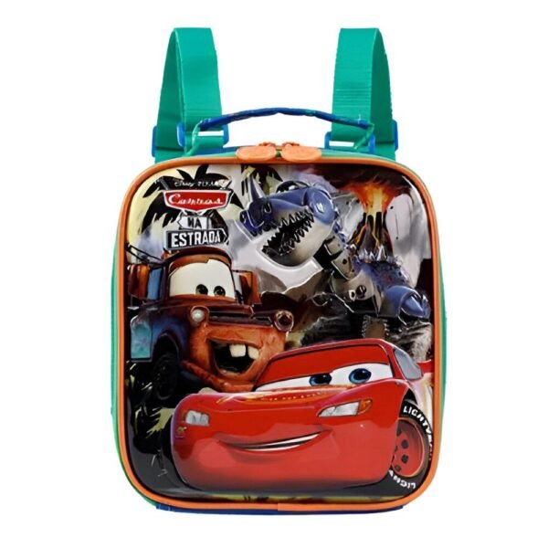 Kit Mochila De Costas Carros +Lancheira+Estojo Duplo Xeryus - Image 5