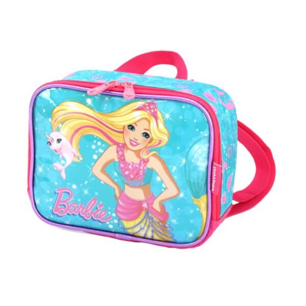 Kit Mochila De Rodinha Barbie Sereia +Lancheira +Estojo - Imagem 5