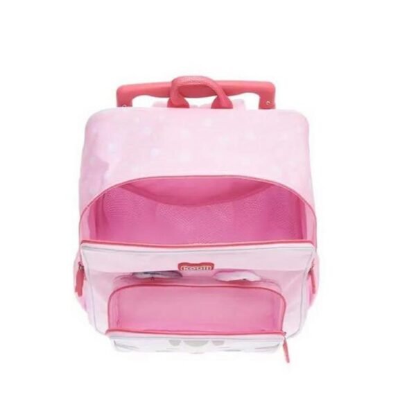 Kit Mochila De Rodinha Kouii Filhotiis Gato+ Lancheira - Imagem 4