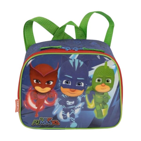 Kit Mochila De Rodinha PJ Masks G +Lancheira Plus Sestini - Imagem 5