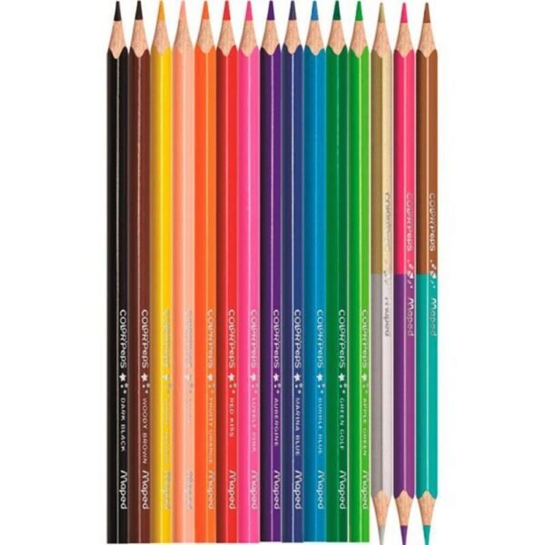 Lapis De Cor Maped 12 Lapis Com 15 Cores Color Peps Star - Imagem 2