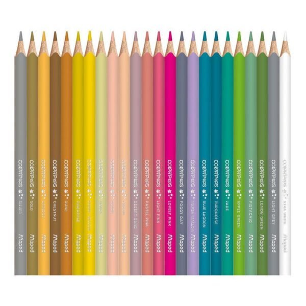 Lapis De Cor Maped Triangular 72 Cores Color Peps Star - Imagem 5