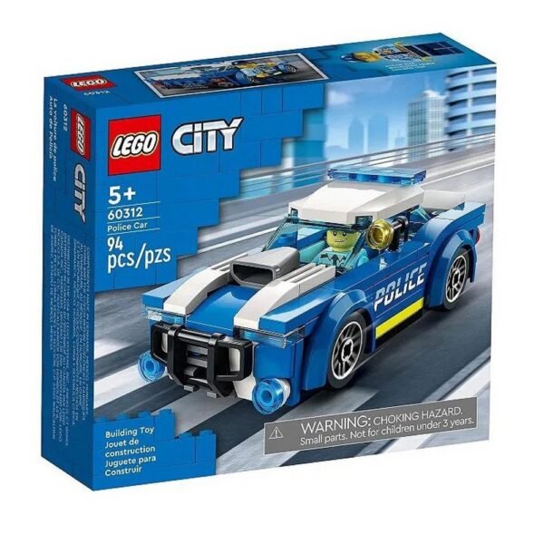 Lego City Carro da Policia 94 Pecas 60312