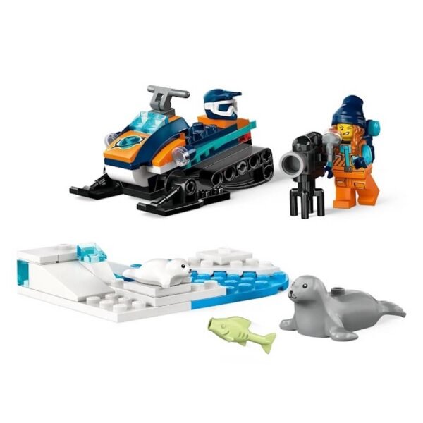 Lego City Moto De Neve De Exploracao Artica 70 Pecas 60376 - Imagem 3