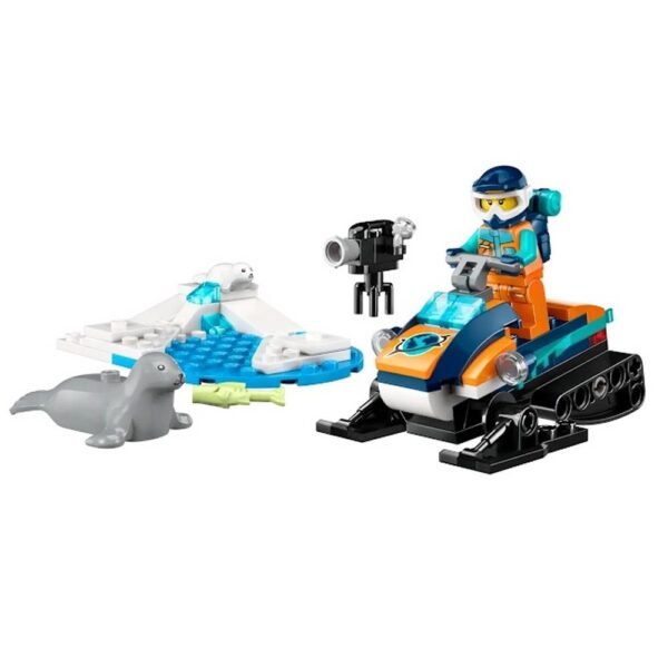 Lego City Moto De Neve De Exploracao Artica 70 Pecas 60376 - Imagem 2