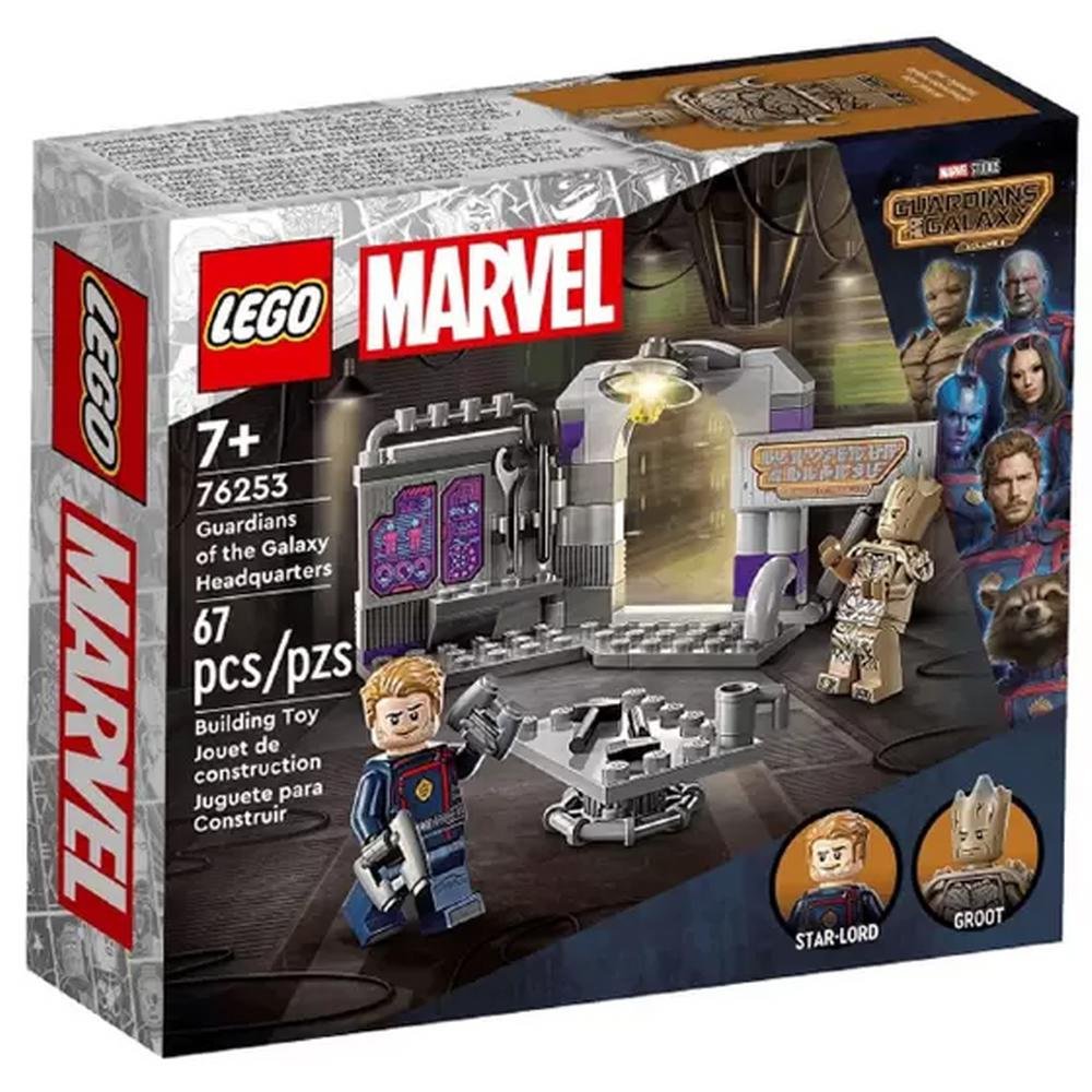 Lego Marvel Quartel General Dos Guardioes Da Galaxia 76253