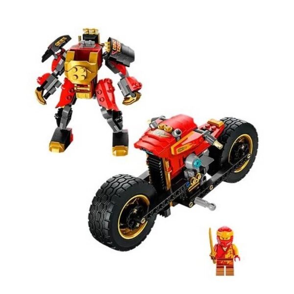 Lego Ninjago Robo Motoqueiro Evo Do Kai 312 Pecas 71783 - Imagem 4