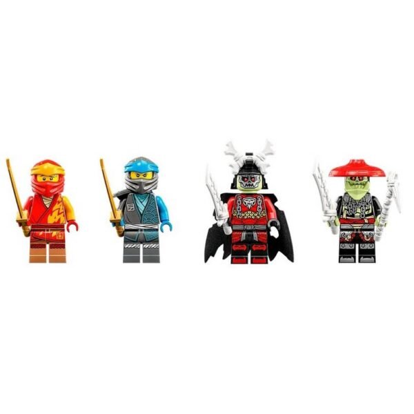 Lego Ninjago Robo Motoqueiro Evo Do Kai 312 Pecas 71783 - Imagem 6