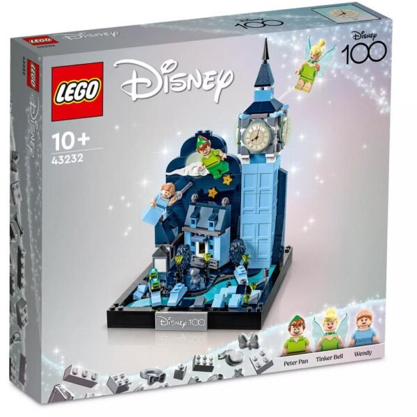 Lego Peter Pan E Wendy Flight Over London 466 Pecas 43232
