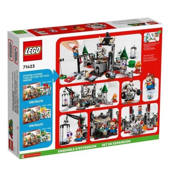 Lego Super Mario Batalha No Castelo Do Bowsosso 71423 - Imagem 2