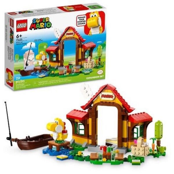 Lego Super Mario Piquinique Na Casa Do Mario 259 Pecas 71422 - Imagem 3