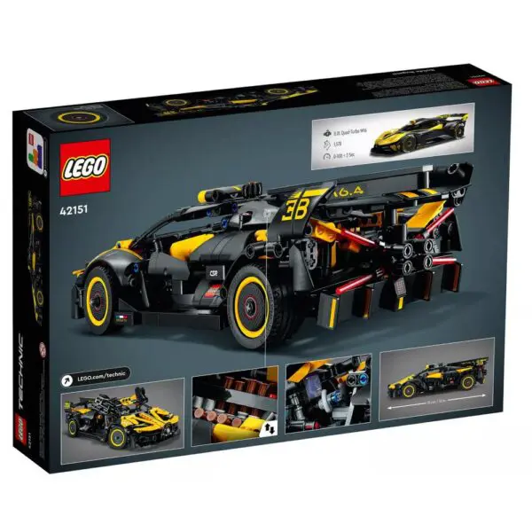 Lego Technic Bugatti Bolide 905 Pecas 42151 - Image 2