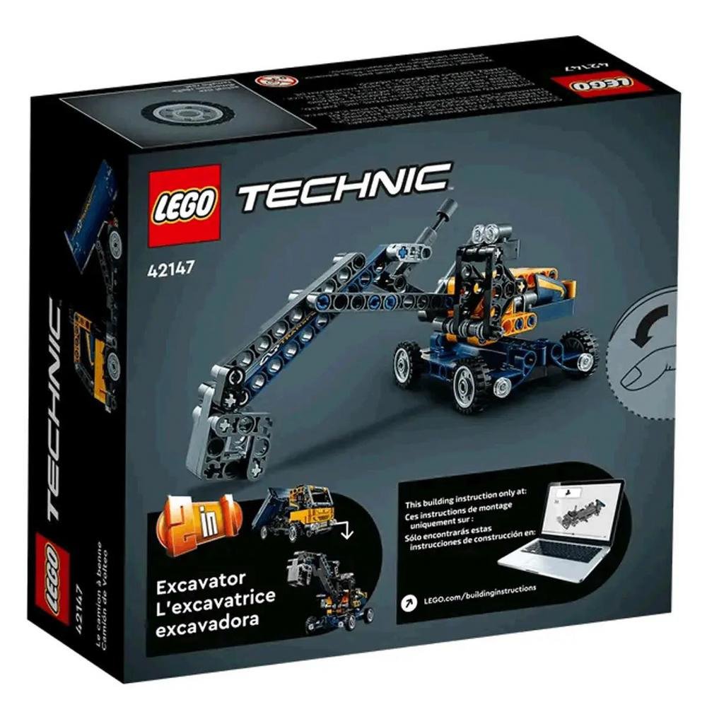 Lego Technic Caminhao Cacamba Basculante 2 em 1 42147 - Imagem 4