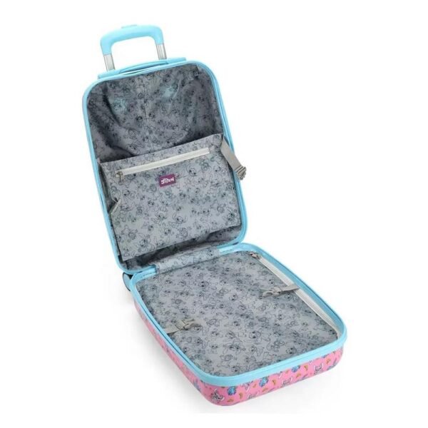 Mala De Viagem Bordo 360 Disney Stitch E Angel Luxcel - Imagem 4
