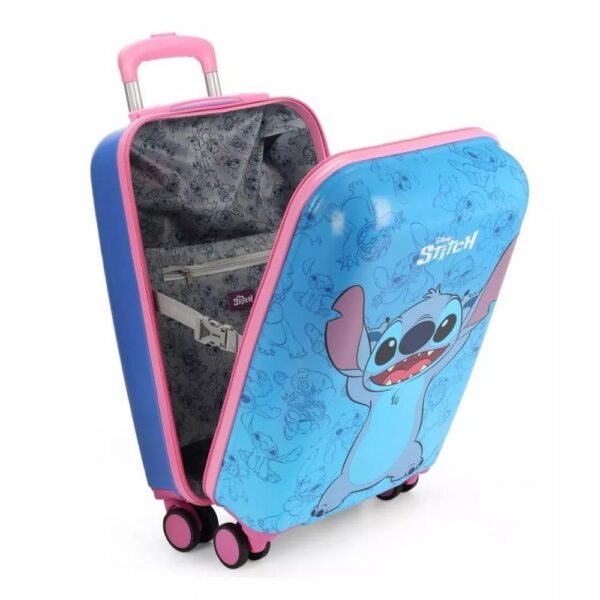 Mala De Viagem Bordo Infantil 360 Disney Stitch Luxcel - Imagem 2
