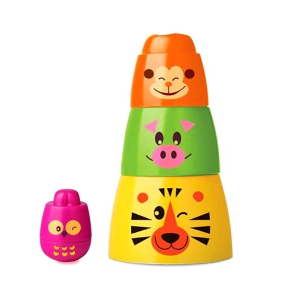 Brinquedo Para Bebe Matrioska Bichitos Elka - Imagem 2