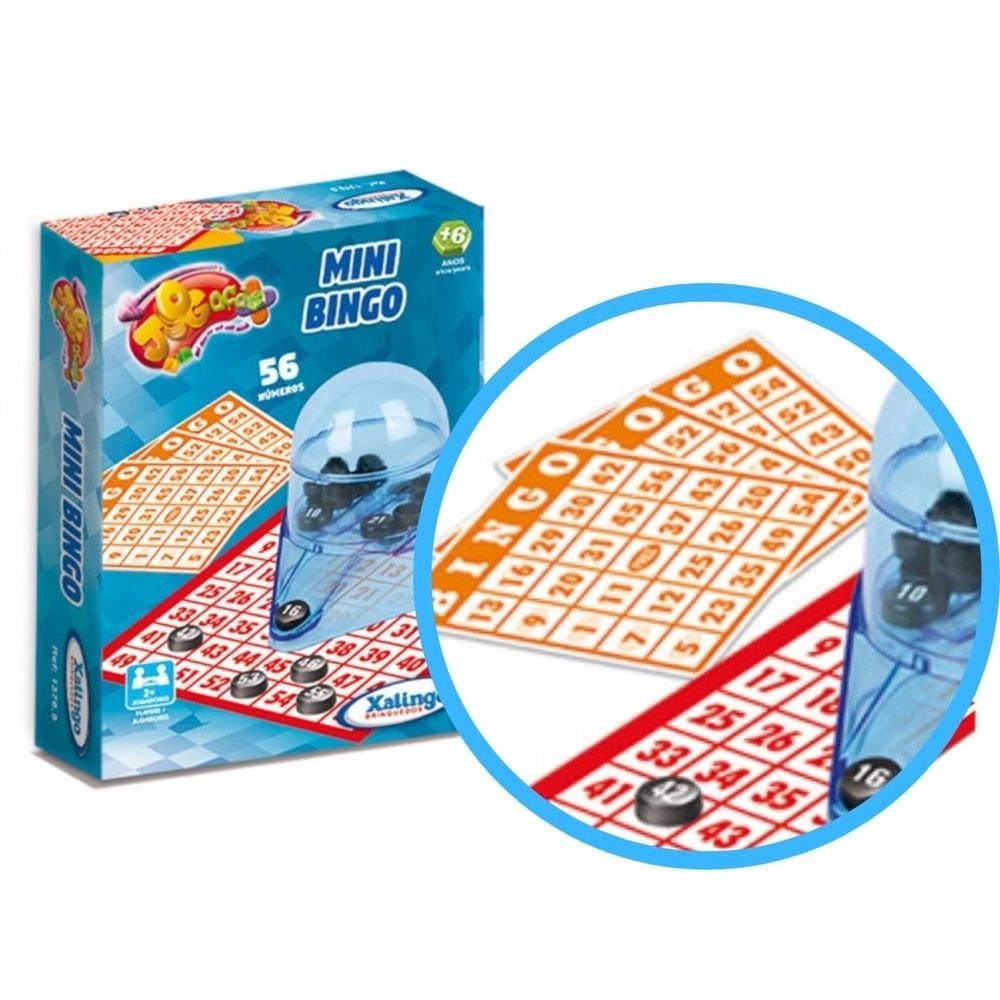Mini Bingo 56 Numeros Xalingo - Imagem 2