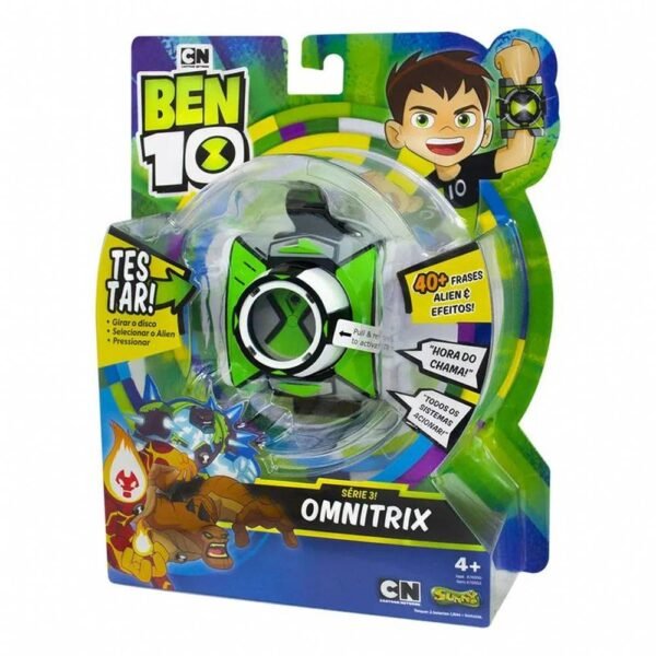 Relogio Ben 10 Omnitrix Serie 3 40 Frases Sunny - Image 2