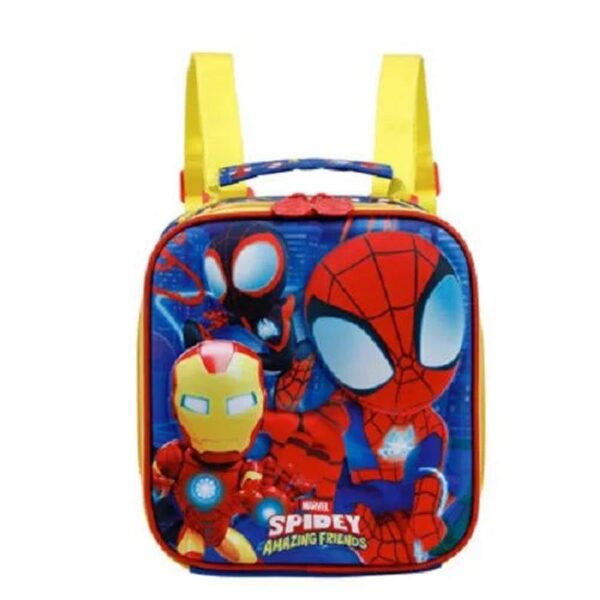 Kit Mochila De Costas Infantil  Spider R + Lancheira Xeryus - Image 5