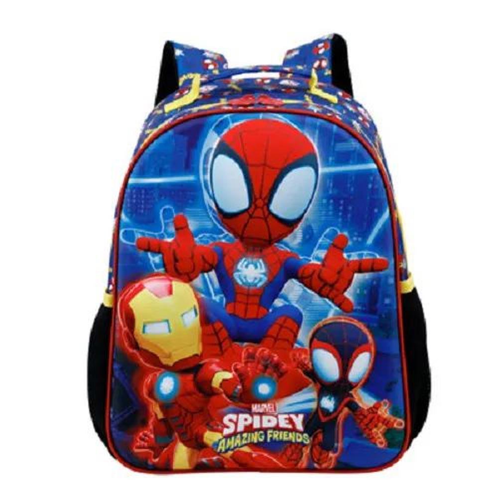 Kit Mochila De Costas Infantil  Spider R + Lancheira Xeryus - Imagem 2