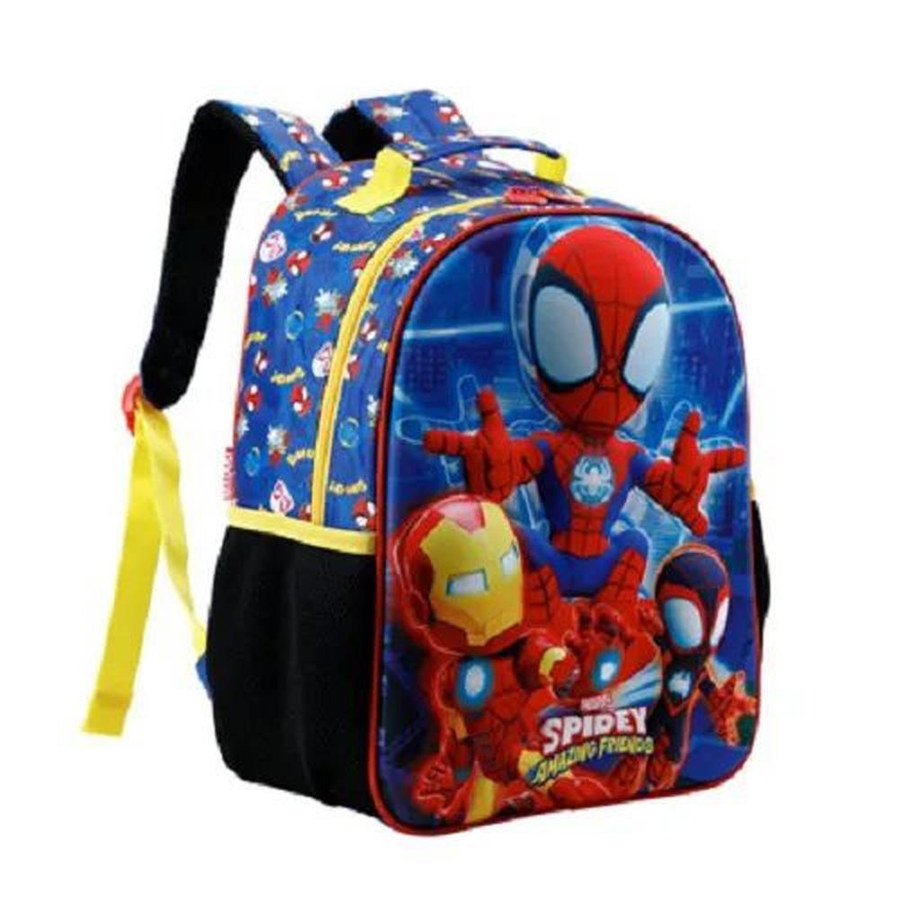 Kit Mochila De Costas Infantil  Spider R + Lancheira Xeryus - Imagem 3