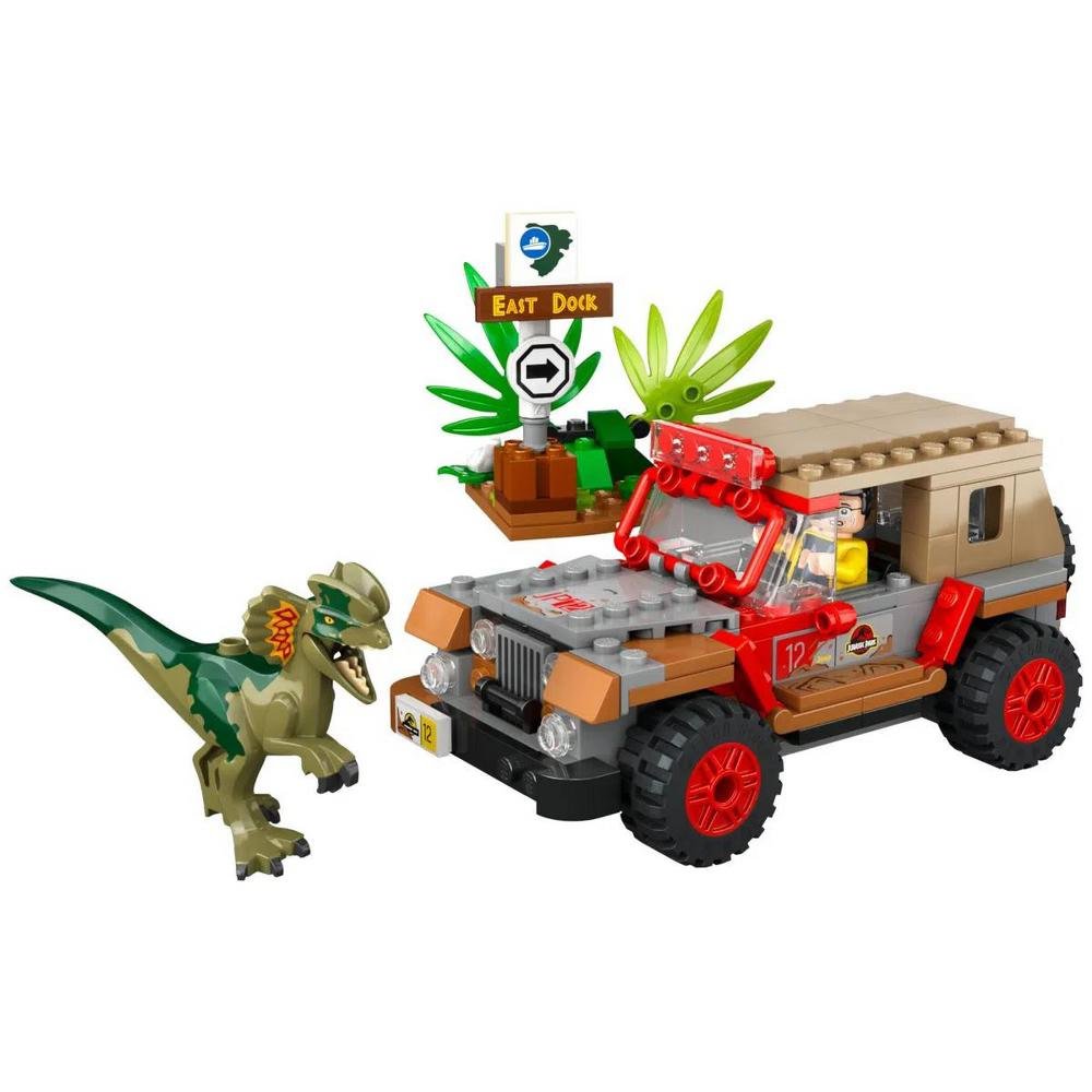 土瓶 Lego Jurassic World Emboscada do Dilofossauro 76958 – Papelaria Pigmeu