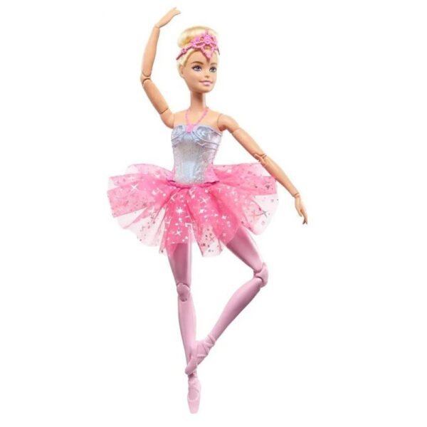 Barbie Dreamtopia Bailarina Com Luzes Brilhantes Mattel - Imagem 2