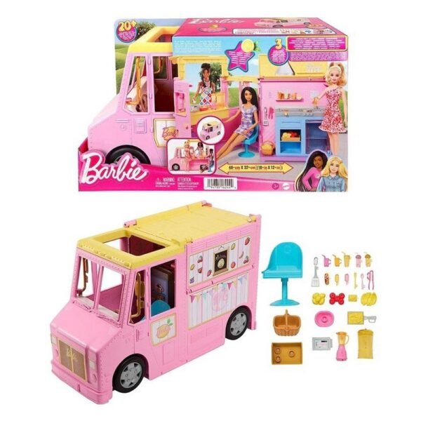 Barbie Profissoes Caminhao De Limonada Mattel