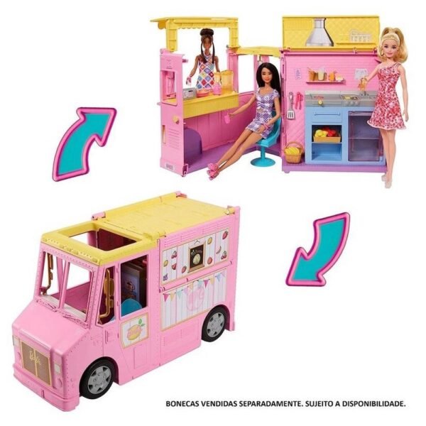 Barbie Profissoes Caminhao De Limonada Mattel - Image 3