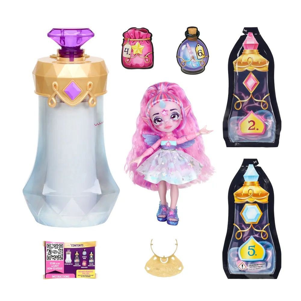 Boneca Magic Mixies Pixlings - Purple - Candide - Imagem 6