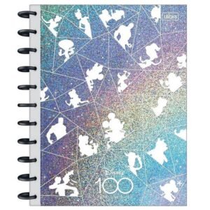 Caderno Universitario Tilidisco Disney 100 Anos 10x1 160 FLS
