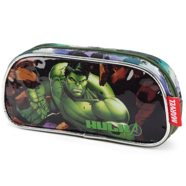 Estojo Escolar Infantil Hulk Soco Luxcel - Image 2