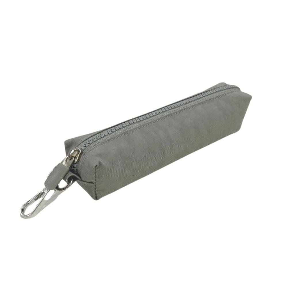 Estojo Escolar Juvenil Daterra Nylon Clinkle Cinza 810875 - Imagem 2