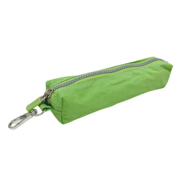 Estojo Escolar Juvenil Daterra Nylon Clinkle Verde Claro - Imagem 2