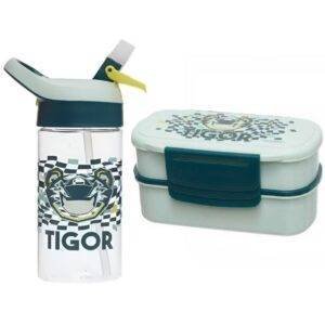 Kit Lanche Infantil Tigor T Tigre Radical Marmita+Garrafinha