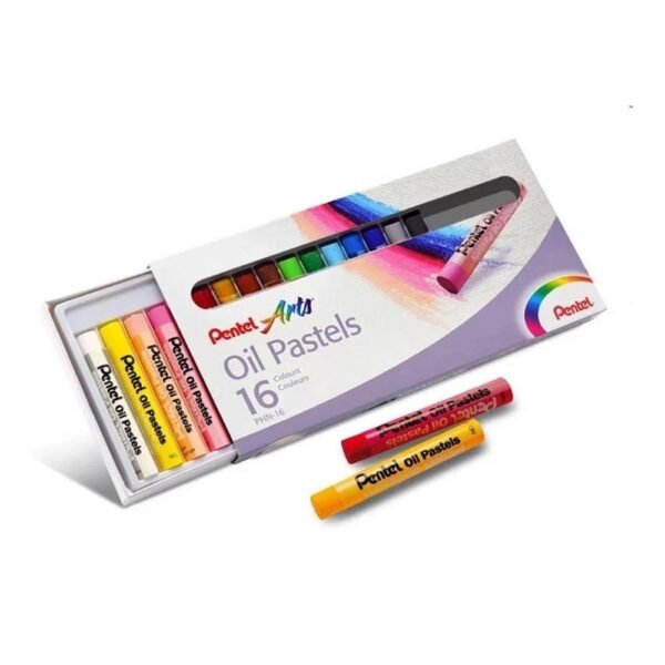 Giz Pastel Oleoso 16 Cores Pentel