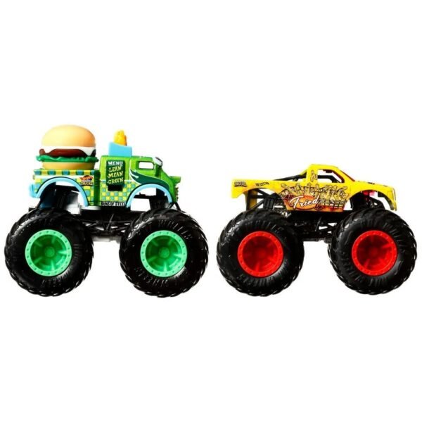 Hot Wheels Monster Trucks Buns Of Steel VS All Fried Up - Image 3