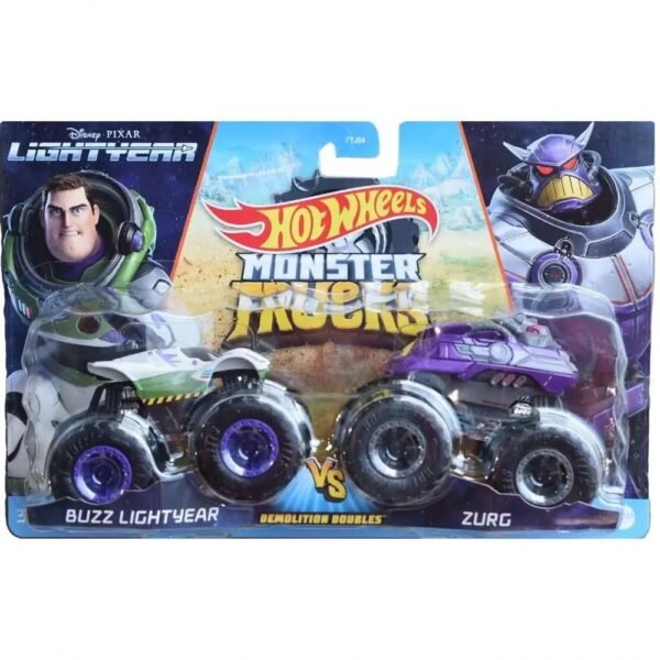 Hot Wheels Monster Trucks Buzz Lightyear VS Zurg