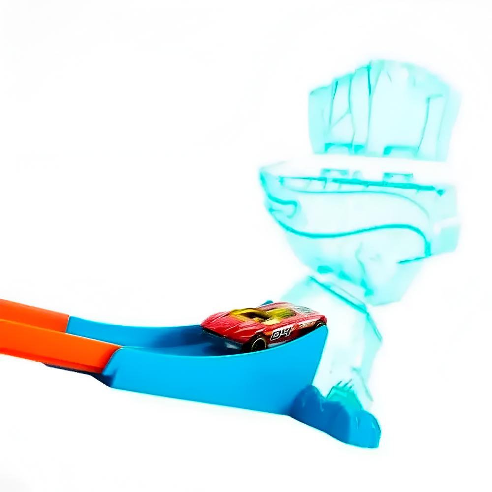 Hot Wheels Pista Track Builder Acrobacias No Gelo - Imagem 4