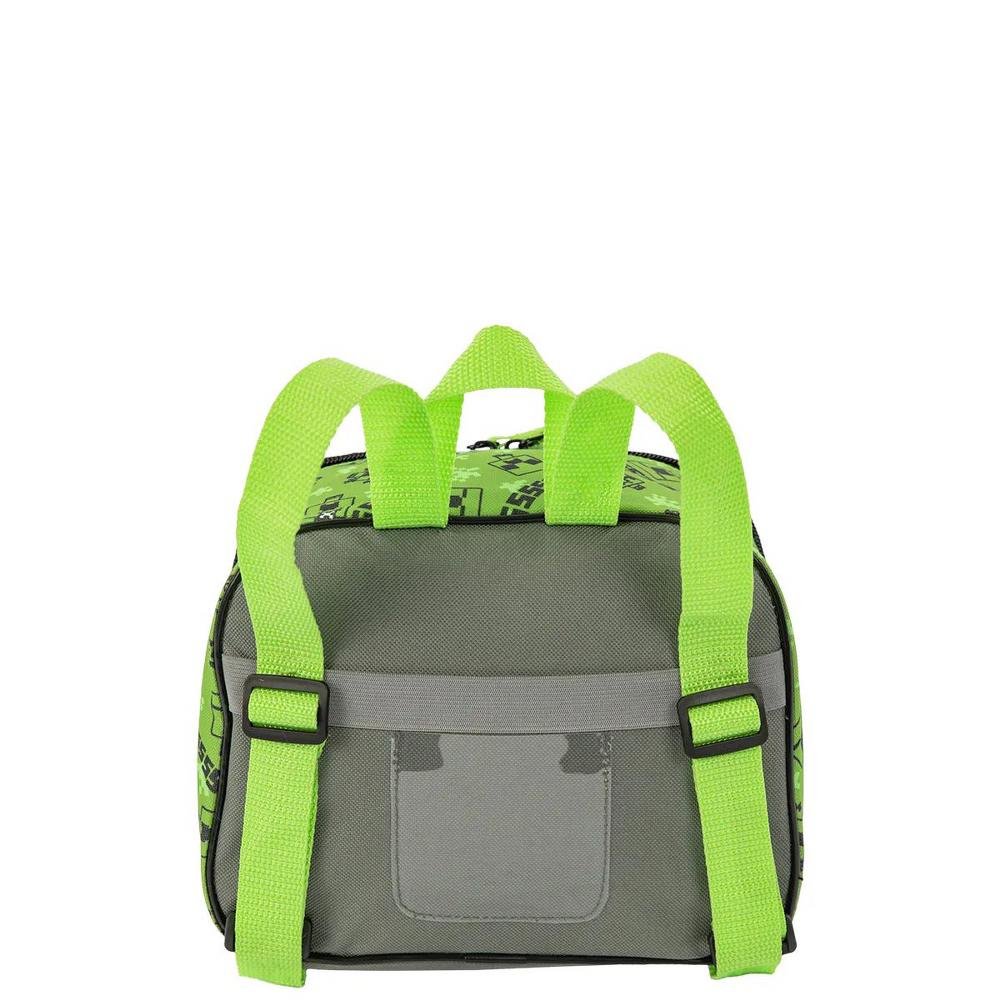 Kit De Mochila De Rodinha Minecraft G Plus Creeper+Lancheira - Imagem 9