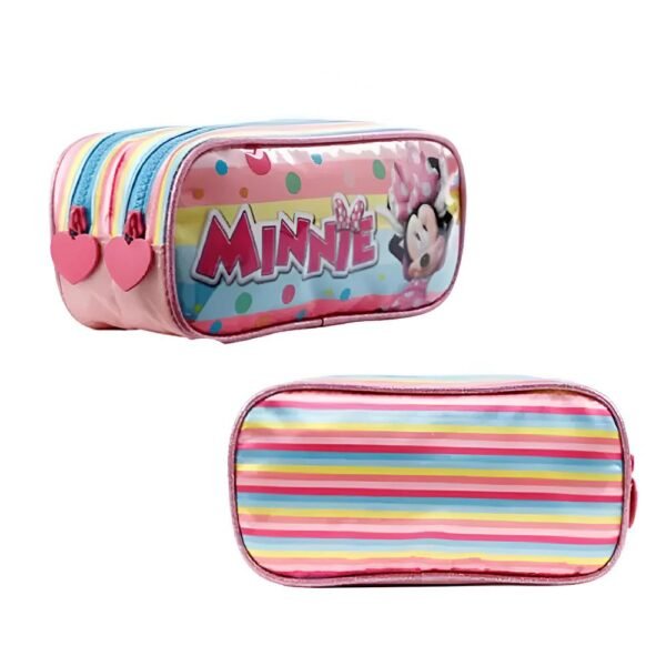 Kit Mochila De Costas Minnie Pop Of Atitude G +Estojo Duplo - Imagem 6