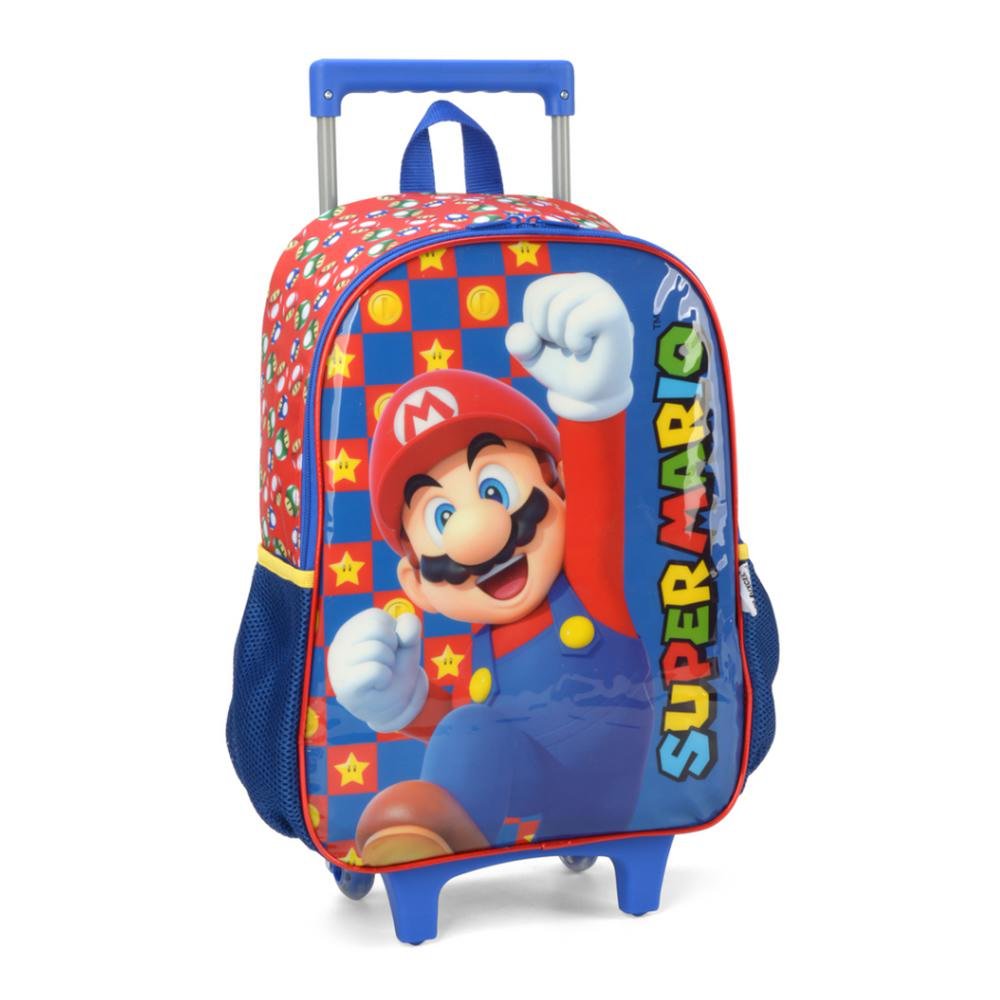 Mochila infantil sales super mario